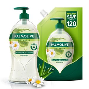 PALMOLIVE NATURAL H/W ALOWVERA & CHAMOMILE LTR