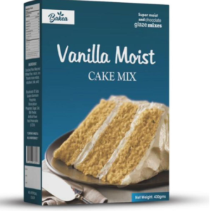 BAKEA VANILLA CAKE MIX 430GM