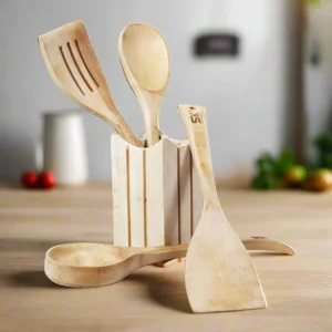 BAMBOO SPOON SET 5PC