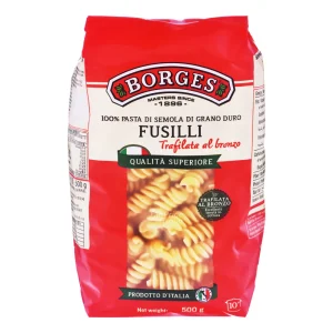 BORGES PASTA FUSILLLI 500GM