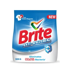 BRITE WASHING POWDER ANTI BACTERIAL 500G