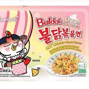 BULDAK NOODLE CREAM CARBONARA 140GM