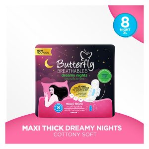 BUTTERFLY DRAMY NIGHT XL 8PADS