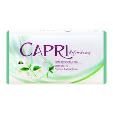 CAPRI REFRESHING GREEN TEA SOAP 3X120GM