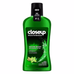 CLOSEUP MOUTH WASH NATURE BOOST 500GM
