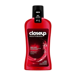 CLOSEUP MOUTH WASH RED HOT 500GM
