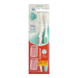 COLGATE SLIM SOFT TOOTHBRUSH 2 IN1