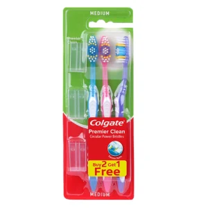 COLGATE TOOTH BRUSH TRIPLE PACK MEDIUM
