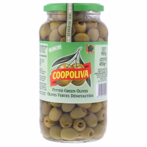 COOPOLIVA PITTED GREEN OLIVE 1235GM