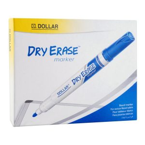 DOLLAR DRY ERASE MARKER DE2 BLUE