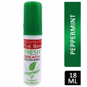 FRESH BREATH PEPPERMINT MOUTH SPRAY 18ML