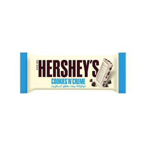 HERSHEYS COOKIES CREME CHOCOLATE 40GM