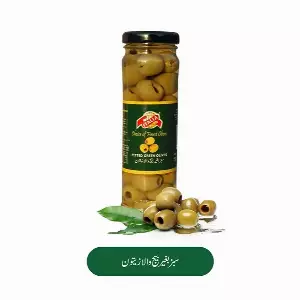 ITALIA GREEN OLIVES PITTED 142GM
