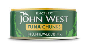 JOHN WEST TUNA CHUNKS 145GM