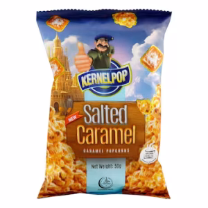 KERNELPOP SALTED CARAMEL 50GM