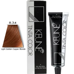 KEUNE HAIR COLOR NO.8.34