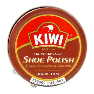 KIWI SHOE POLISH DARK TAN 45ML