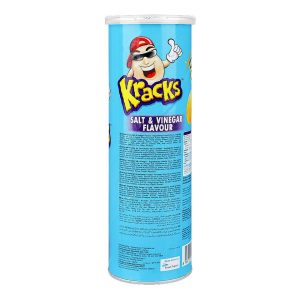 KRACKS SALT & VINEGAR FLAV CHIPS 110GM