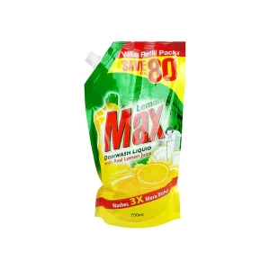 LEMON MAX LIQUID LEMON POUCH 750ML