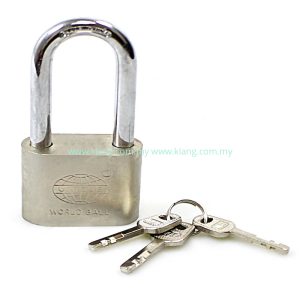 LOCK SILVER RUBBER 38MM
