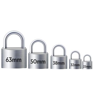 LOCK SILVER RUBBER 50MM