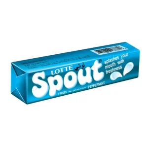 LOTTE SPOUT PEPPERMINT 23.8GM