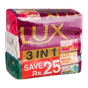 LUX 3IN1 RAINBOW SOAP 130GM