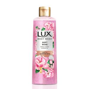 LUX BODY WASH SOFT ROSE 520ML