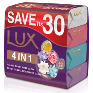 LUX RAINBOW PACK SOAP 100GM