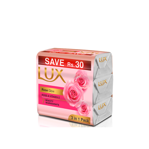 LUX ROSE GLOW SOAP 1X130GM