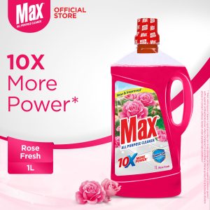 MAX ALL PURPOSE CLEANER ROSE FRESH 1L
