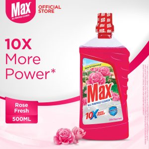 MAX ALL PURPOSE CLEANER ROSE FRESH 500ML