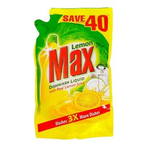 MAX DISHWASH LIQUID POUCH 450ML