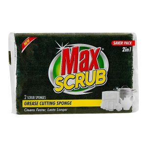 MAX SCRUB SAVER PACK 2 IN 1