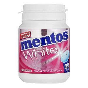 MENTOS WHITE SUGER FREE GUM 38PCS