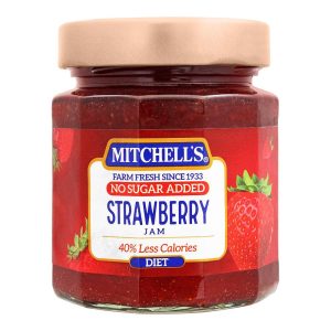 MITCHELLS DIET STRAWBERRY JAM 300GM