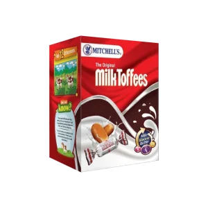 MITCHELLS MILK TOFFEES BOX 250GM
