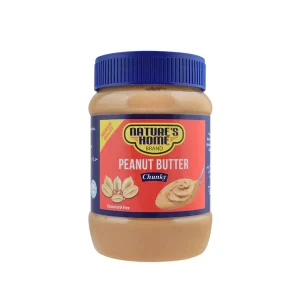 NATURES PEANUT BUTTER CHUNKY 510GM