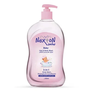 NEXTON BABY HAIR & BODY WASH 500ML