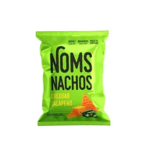 NOMS NACHOS CHEDDER JALAPENO 64GM