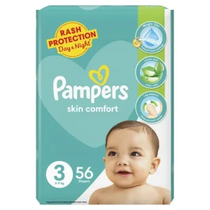 PAMPERS MEGA DIAPERS NO.3 56PCS