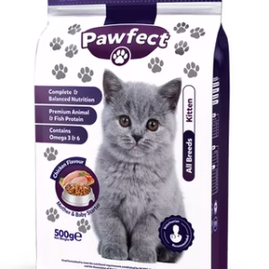PAWFECT CAT FOOD KITTEN 500GM