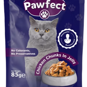 PAWFECT CHICKEN CHUNKS JELLY 85GM