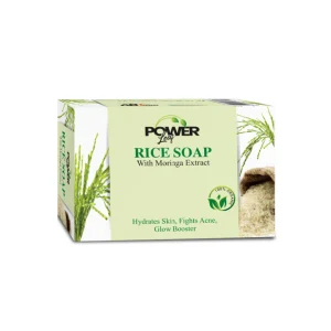POWER LEAF RICE SOAP 100GM