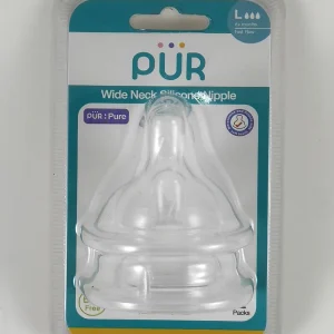 PUR WIDE NECK SILLICONE NIPPLE