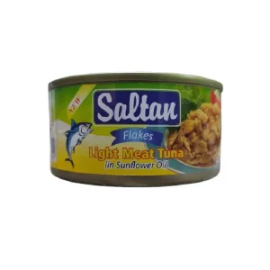 SALTAN FLAKES LIGHT MEAT TUNA 185GM