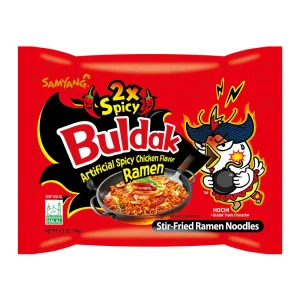 SAMYANG 2X HOT CHICKEN NOODLES 140GM