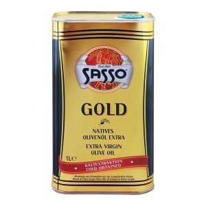 SASSO EX-VIRGIN OLIVE OIL TIN 1LTR