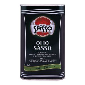 SASSO VIRGIN OLIVE OIL TIN 3LTR