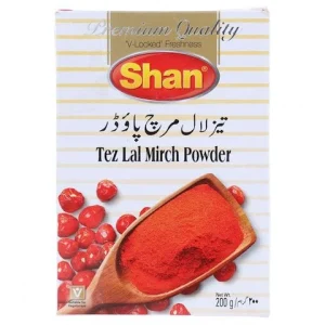 SHAN LAL MIRCH POWDER 180GM